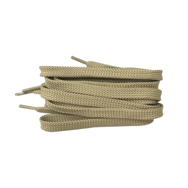 Skoløjer - Khaki [v2] - Flad [160 cm] - Udgået model Khaki one size Khaki