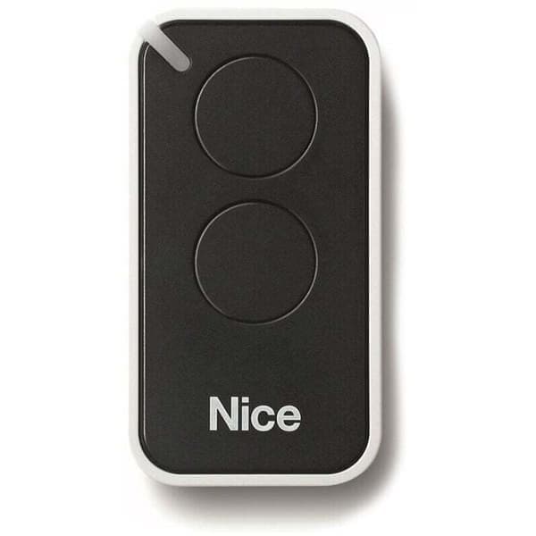 Original 2-kanals NICE INTI2 Svart Radiosender Fjernkontroll - 2 stk
