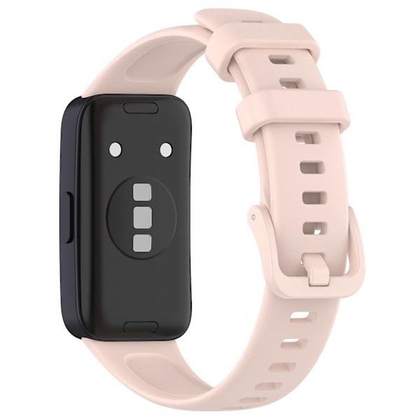 Silicone Urrem til Huawei Band 8 - Vandafvisende Sport Urrem Light pink, Light Pink Huawei Band 8