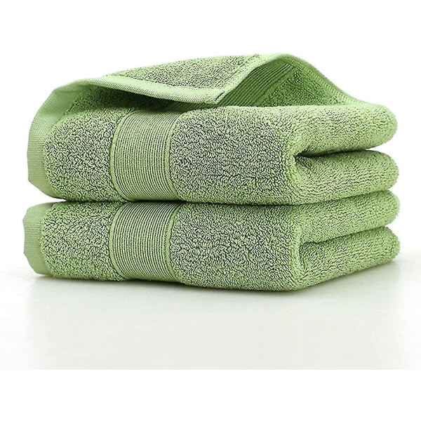 Handdukar i bomull för badrum - 13,7 X 29,5 tum, hemförtjockade och mjuka handdukar