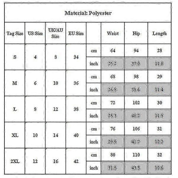 Elastiska löparshorts med hög midja för damer, lösa sportshorts för fitness, hotpants Blue 2XL