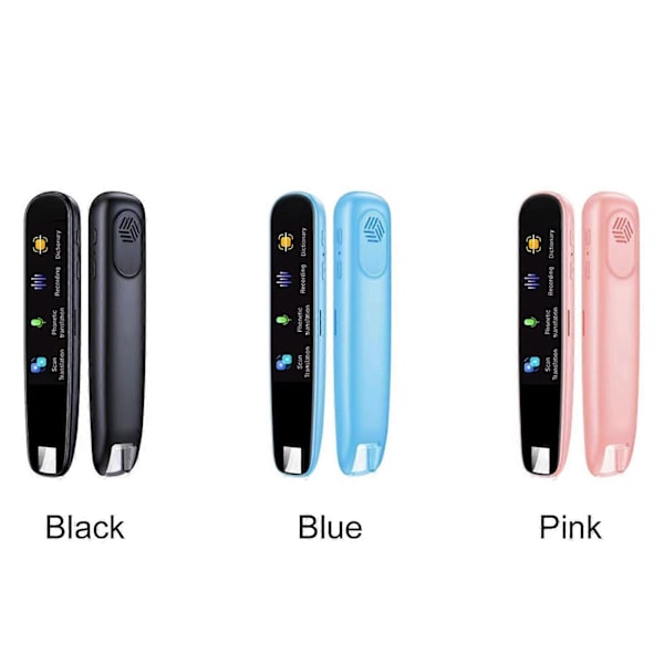 Scan Reader Pen, Smart Scan Översättnings Penna Textläsning Penna 116 Röstspråk Översättningsenhet, 50% Erbjudande Pink