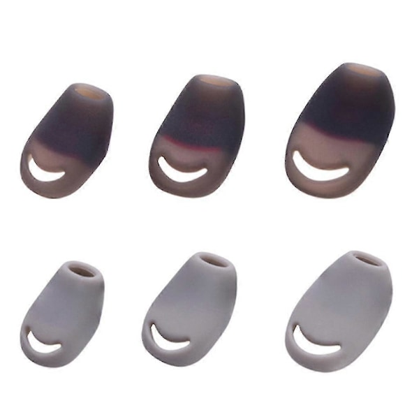 3 par hodetelefonørepropper for HyperX Cloud Earbuds - Silikonørepropper Yellow