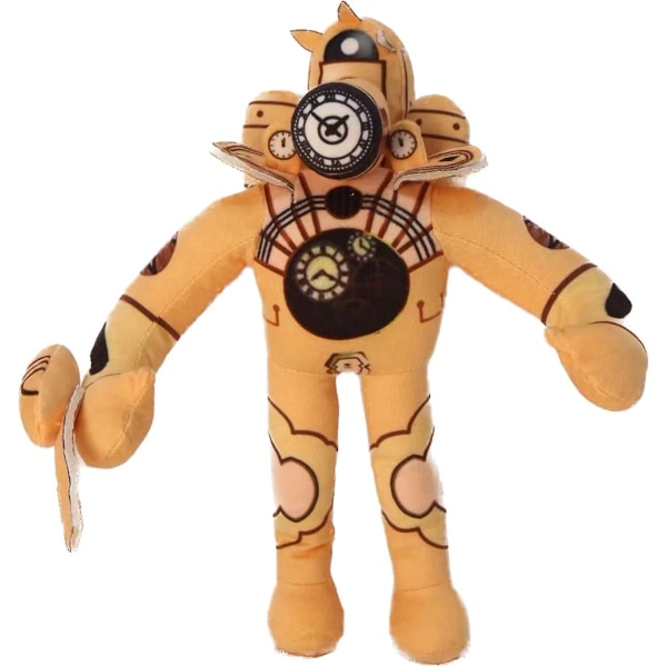 Skibidi Toalettplysj, Titan Clockman Plysj,ny Skibidi Toalett Multiverse Clock Titan Man Plush Toy(titan Clockman)