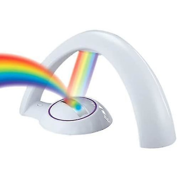 Rainbow-projektori Led-valon heijastus - Rainbow In My Room - Lahja lapsille USB lataus
