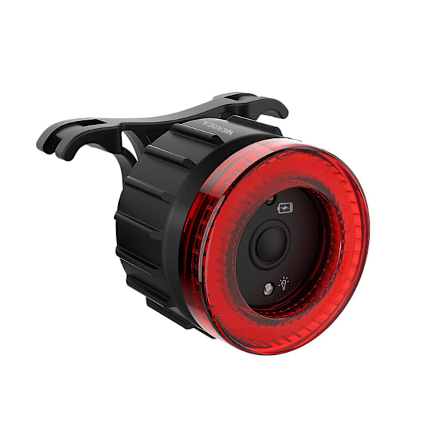 Smart Cykelbromsljus Bakljus Typ-C Cykel Bakre Ljus Automatisk Stopp LED Ridning Varning Cykelljus