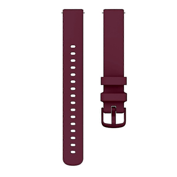 Silikonklokkearmbånd for Garmin Lily 2 Wine Red