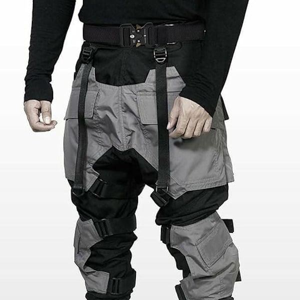 Taktisk Bälte, Canvas Militärbälte, Militär Taktiskt Bälte Svart, Nylon Arbetsbälte, Militär Stil H