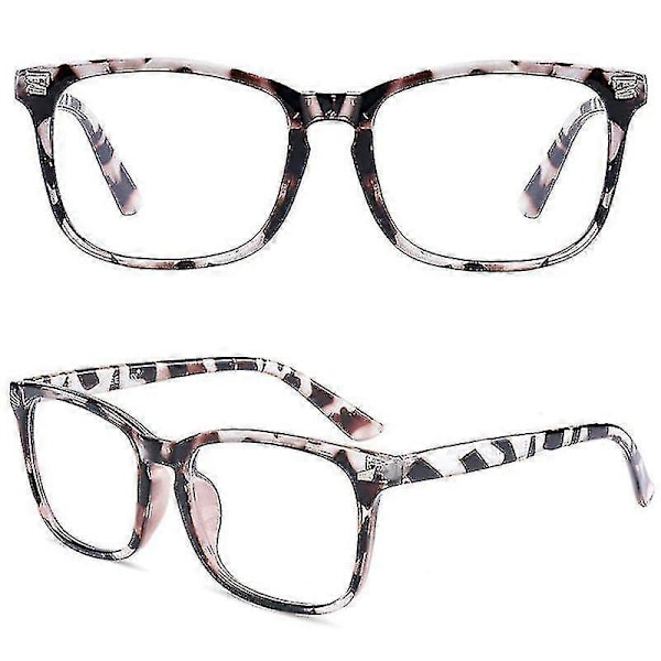 Barsinfi Sinistä valoa suodattavat lasit tietokonepelaamiseen aikuisille ja lapsille leopard print