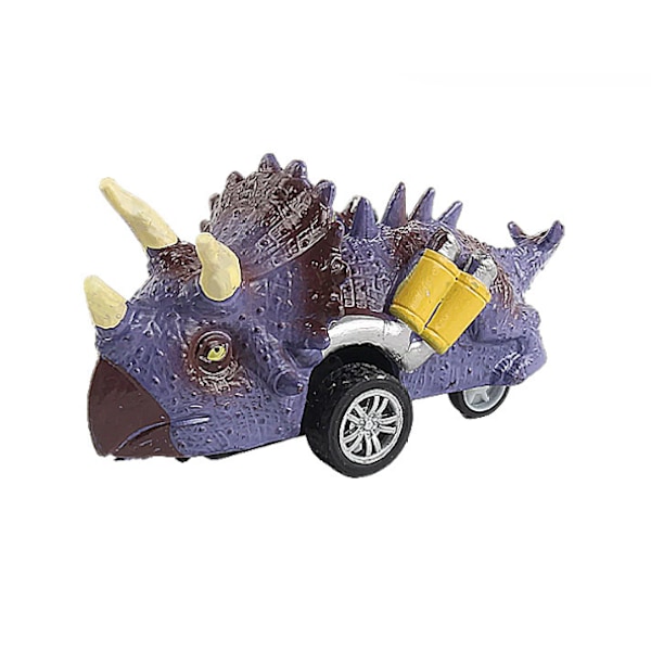 Dinosauruslelut lapsille 3-5, Vedä takaisin dinosaurusautot 3 4 5 6 7-vuotiaille pojille ja tytöille Dino-lelulahjat taaperoille C