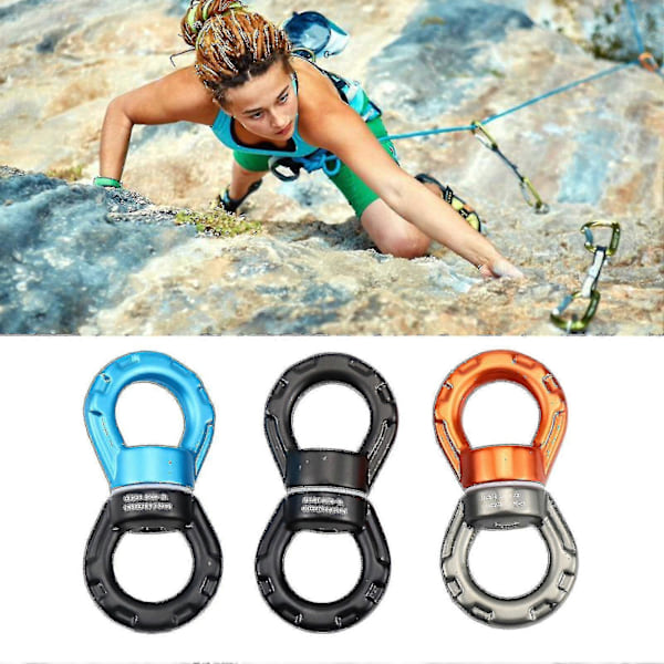 Aerial Dance Swing Spinner Hängare Swing Swivel För Utomhusbruk Black