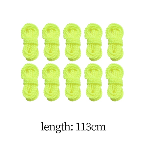 Yoyo Øvelses Nylon Reb Legetøj Yoyo Snore Til Børn Yoyo Legetøj Børnegaver 12 stk 10Pcs 100cm