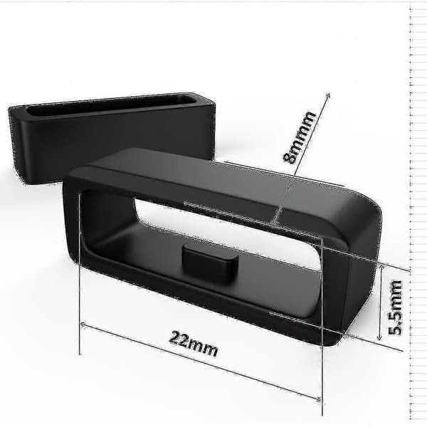 6 st Gummifästring Säkerhetsring Ersättning för Garmin Fenix5/fenix5 Plus (22mm)