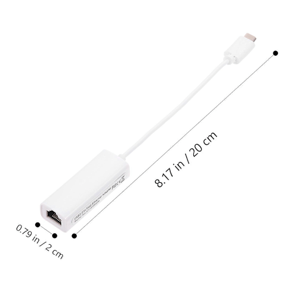 Ethernet-kabel USB-computernetværksadaptere Wifi Ethernet-adapter Netværkskabelkonverter USB-adapter Ethernet-adapter