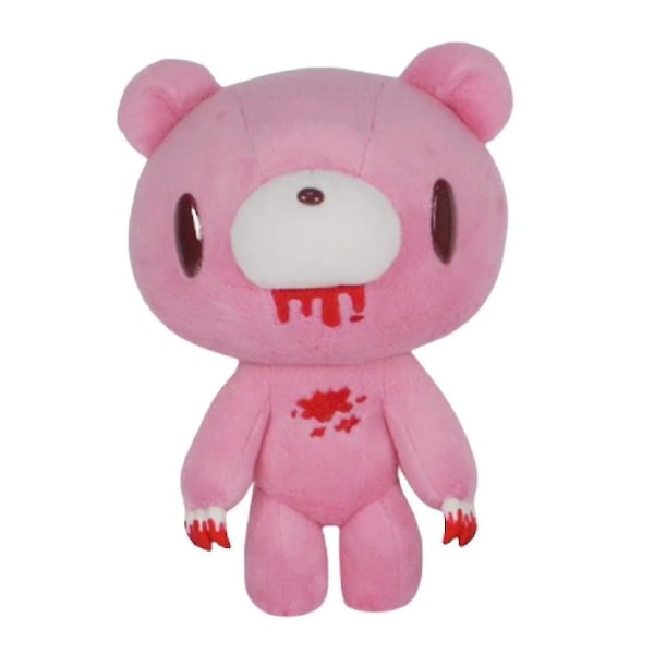 Synkkä karhu halaava tyyny pehmolelu täytetty lelu hahmo täytetty kokoelma pinkki
