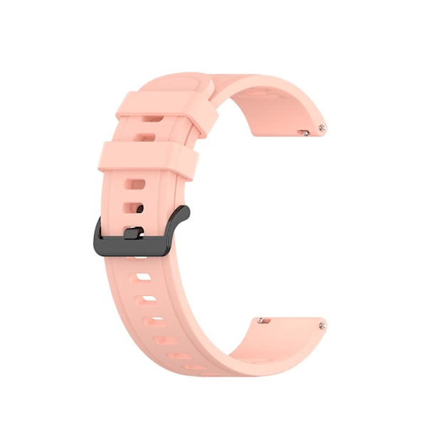 Urklokke Rem Myk Silikon 20/22mm Smartklokke Rem Utbytte Armbånd Tilbehør For Amazfit Gtr 2e/gts 2e/bip/bip U Light Pink 20 mm