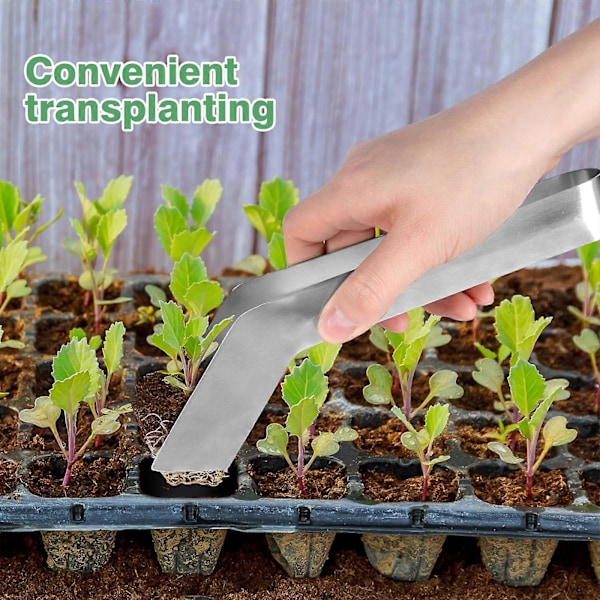 Professionell Planteringspincett för Plantor - Hållbart Rostfritt Stål