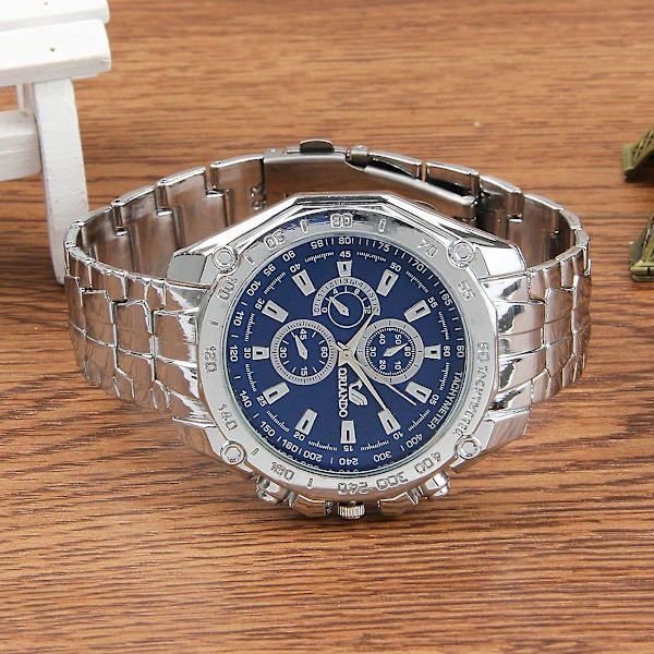 Herrar Kvartsur Blue