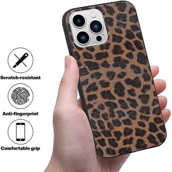TPU læder telefoncover til iPhone 14 Pro