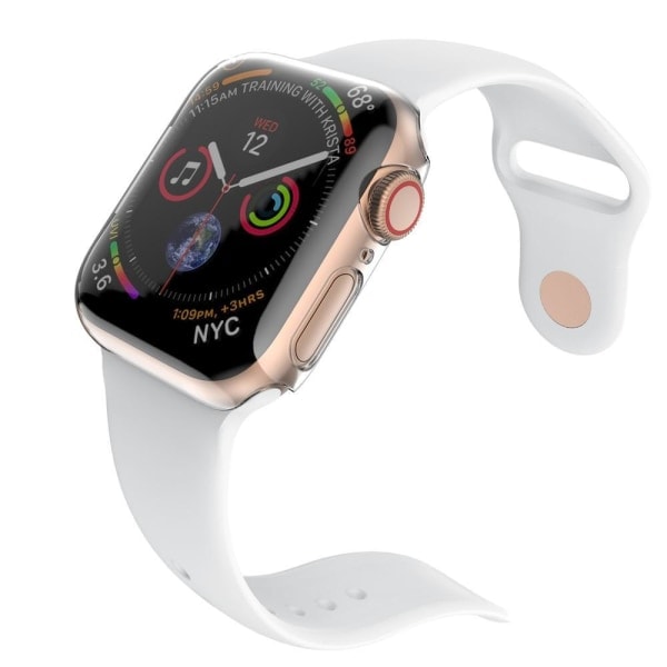 2-pakkaus Apple Watch 38/40/42/44 mm - Koko näytön suojakalvo Läpinäkyvä 44mm 44mm