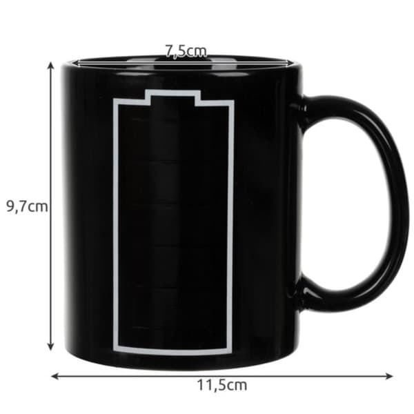 Magisk kopp - batteri 330ml Ruhhy 22103
