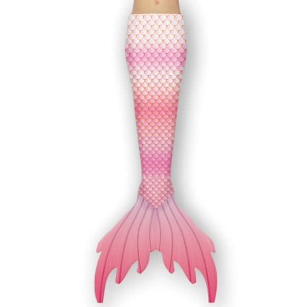 Havfruefinner til piger med monofin pink 150