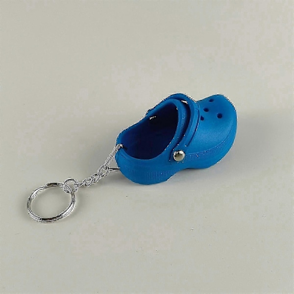 Mini Crocs -sandaaliketjun riipus avaimenperä avaimenpidike hauska avaimenperä lahja Yellow