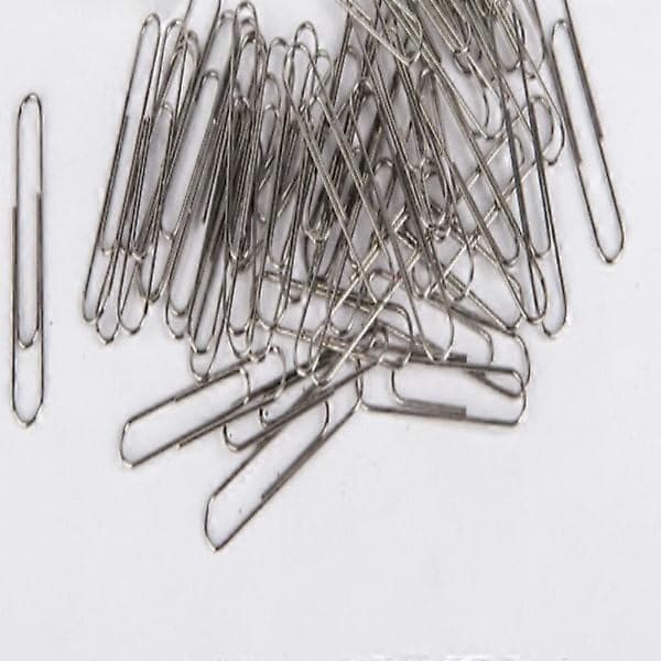 100 stk. Metal Papirclips Bogmærker Planner Clips_max