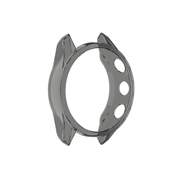 Skyddande Skal Transparent Repskyddande TPU-Armbandsursskal Skydd Kompatibel Garmin Approach S62 Transparent Black