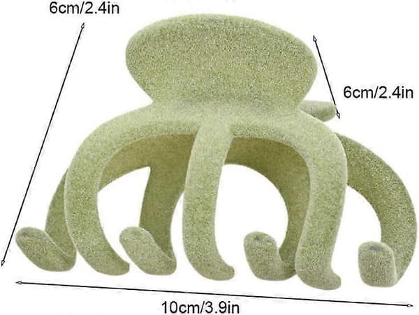 1 stk. 10 cm Flocking Queen Hårnål Efterår og Vinter Haj Klips Hårtilbehør