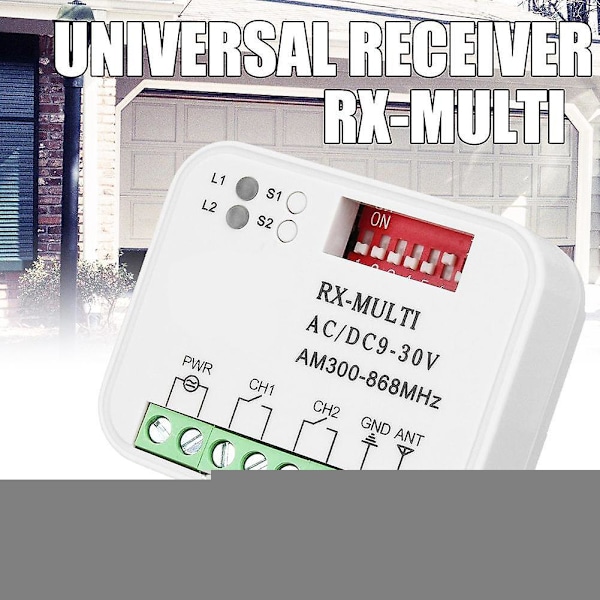 Yleisradiovastaanotin RX-Multi 300-868Mhz Marantec Hormannille