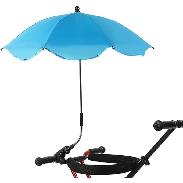 Beach Chairs Umbrella, Portable Outdoor Umbrella, Windproof Sunshade, Universal Golfs Carts Rainproof Wheelchairs Accessories