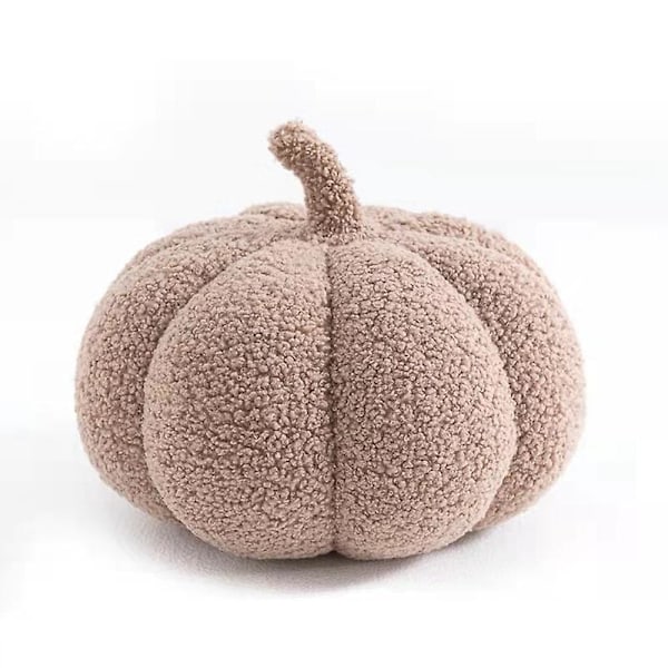 Pute med gresskar-design til høst og Thanksgiving - 3D gresskar-pute, pute til sofaen, hjemmedekorasjon til soverom, sofa og lenestol, 30 cm Color 3