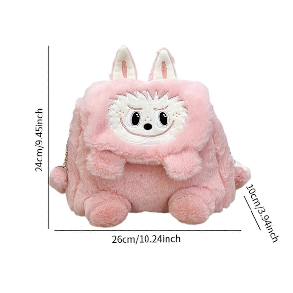 Børne Rygsæk Nyt Mode Taske Sød Afslappet Justerbar Skulderrem Gul Pink 26cmx24cmx10cm