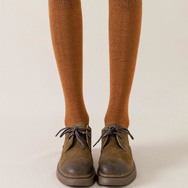 Luistelu sukat Vaaleat läpinäkyvät polven korkuiset luistelu sukat Luistelu nylon sukat (Calf socks) Black * Mocha