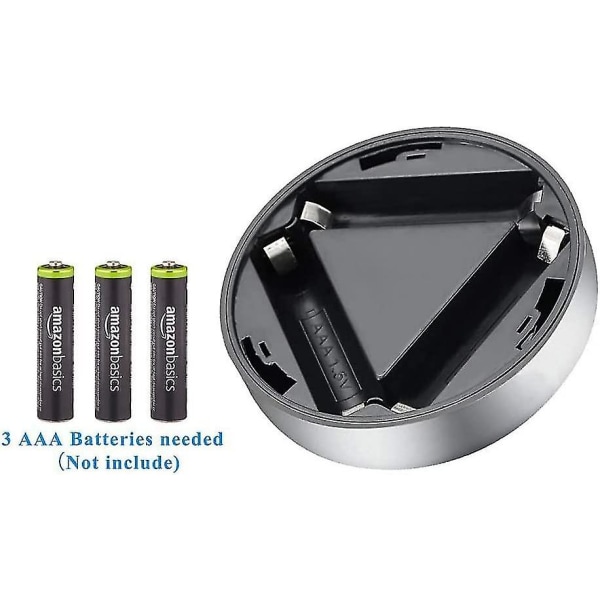6-pack LED-batteridriven trådlös nattlampa Stick Tap Touch-lampa Stick-on Push Light för garderober, skåp, bänkar eller grovkök, sladdlös till
