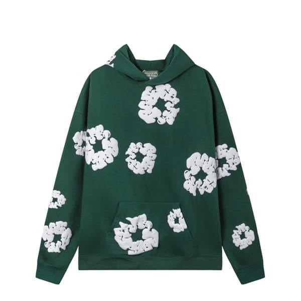 Hettegenser sett Denim Tears Hettegenser og Buksesett Green M