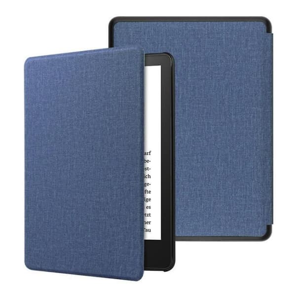 Til Kindle Paperwhite 6 12. generation 2024 Slank Holdbar PU Læder Cover Auto Vågn/Søvn red