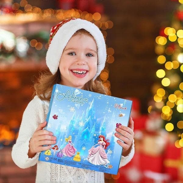Prinsesse Julekalender 2026 Piger Prinsesse Transformer Legetøj 24 Dage til Jul