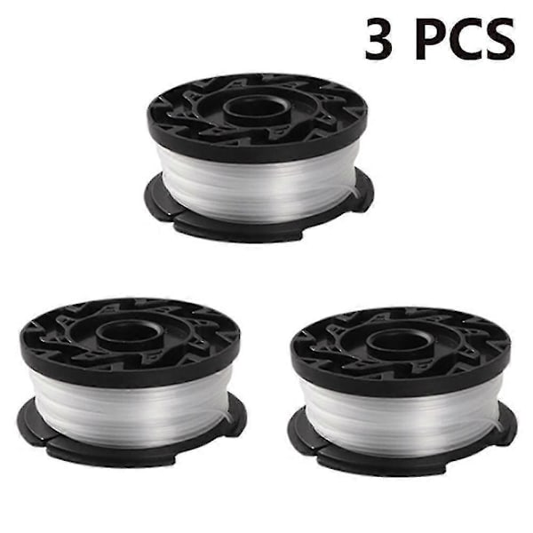 Udskiftelige spoler til Black+decker Af-100 trimmerlinje 3 pack