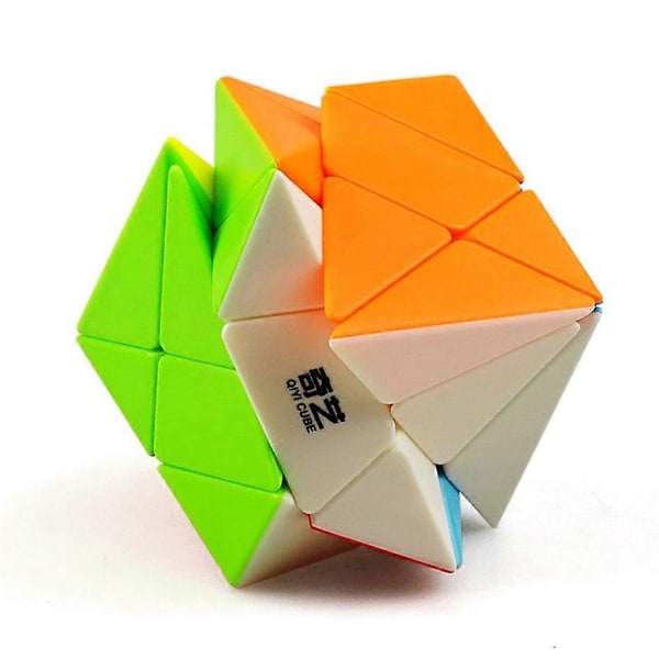 Qiyi Axis Cube Magic Speed Cube Stickerless Professionella Fidget Leksaker QIYI Axis 3x3 Cubo Magico Pussel Jelly