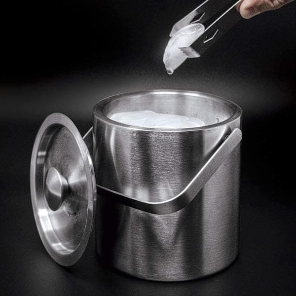 8-delt cocktail sæt, barsæt, shaker 550ml - Rustfrit stål Sølv