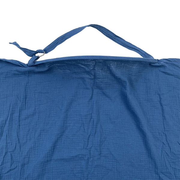 Muslin-amningsöverdrag Andningsbart Bomullsöverdrag För Amning & Pumpning Med Styv Ring Dark Blue