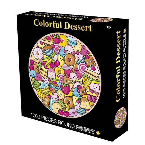 Palapelit Suuret palapelit Puiset palapelit Lattiapalapelit Kaleidoskooppipalapelit Colorful desserts