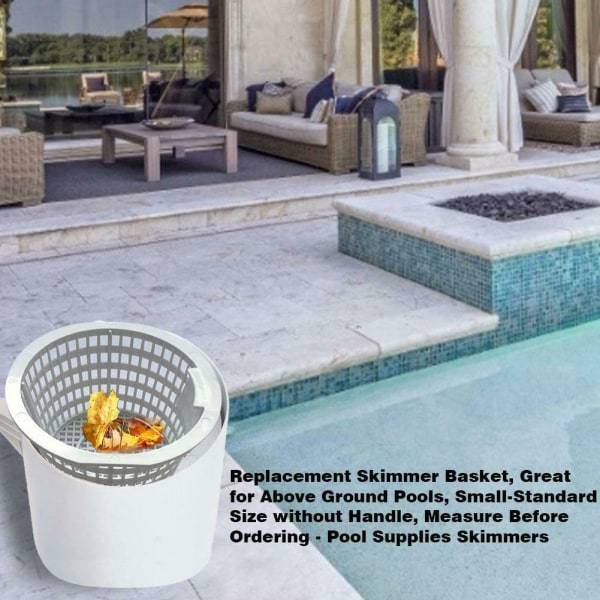 Yleiskäyttöinen vaihtoskimmerikori muoviset skimmerit maanpäälliseen uima-altaaseen With  Handle