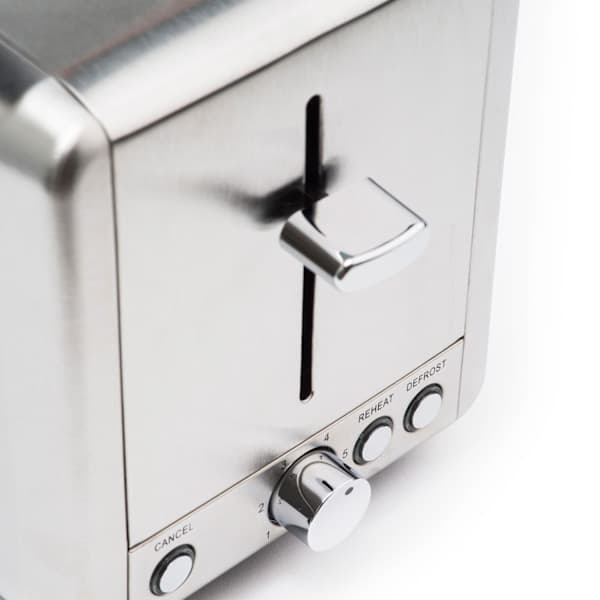 Brødrister 2 skiver 925W BR220 Rustfrit stål