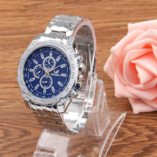 Herrar Kvartsur Blue
