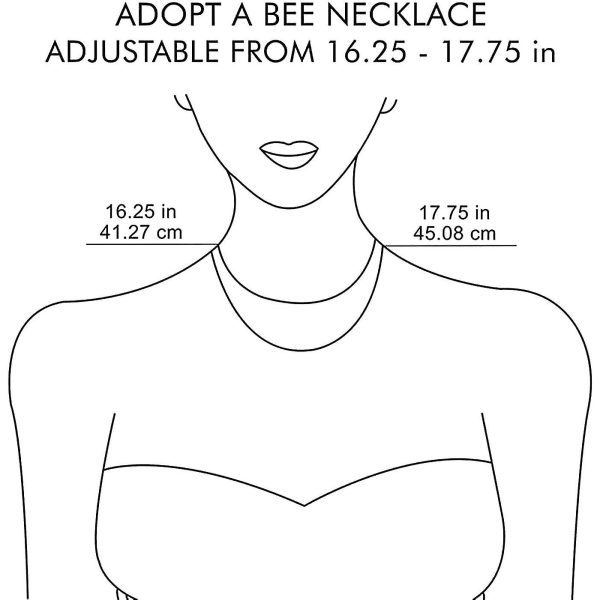 Project Honey Bees - Med Bi Smykke, S925 Sterling Sølv Gul Bi Øreringe og Halskæde Sæt