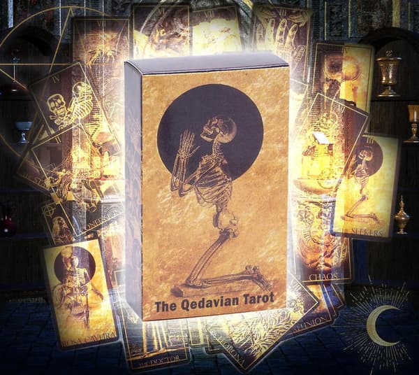 Tarot: Et sæt med 78 kort, engelsk version, spådom, okkult, orakel