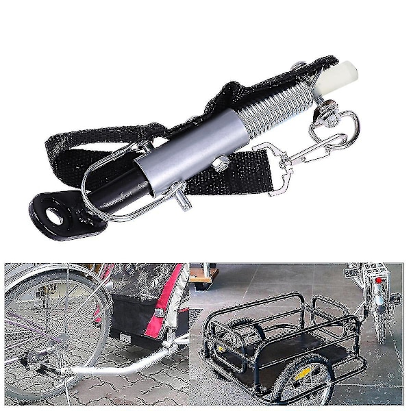 Universal cykelvagnskoppling Snabbkoppling Stål Länk Trailer Koppling Adapter Fäste